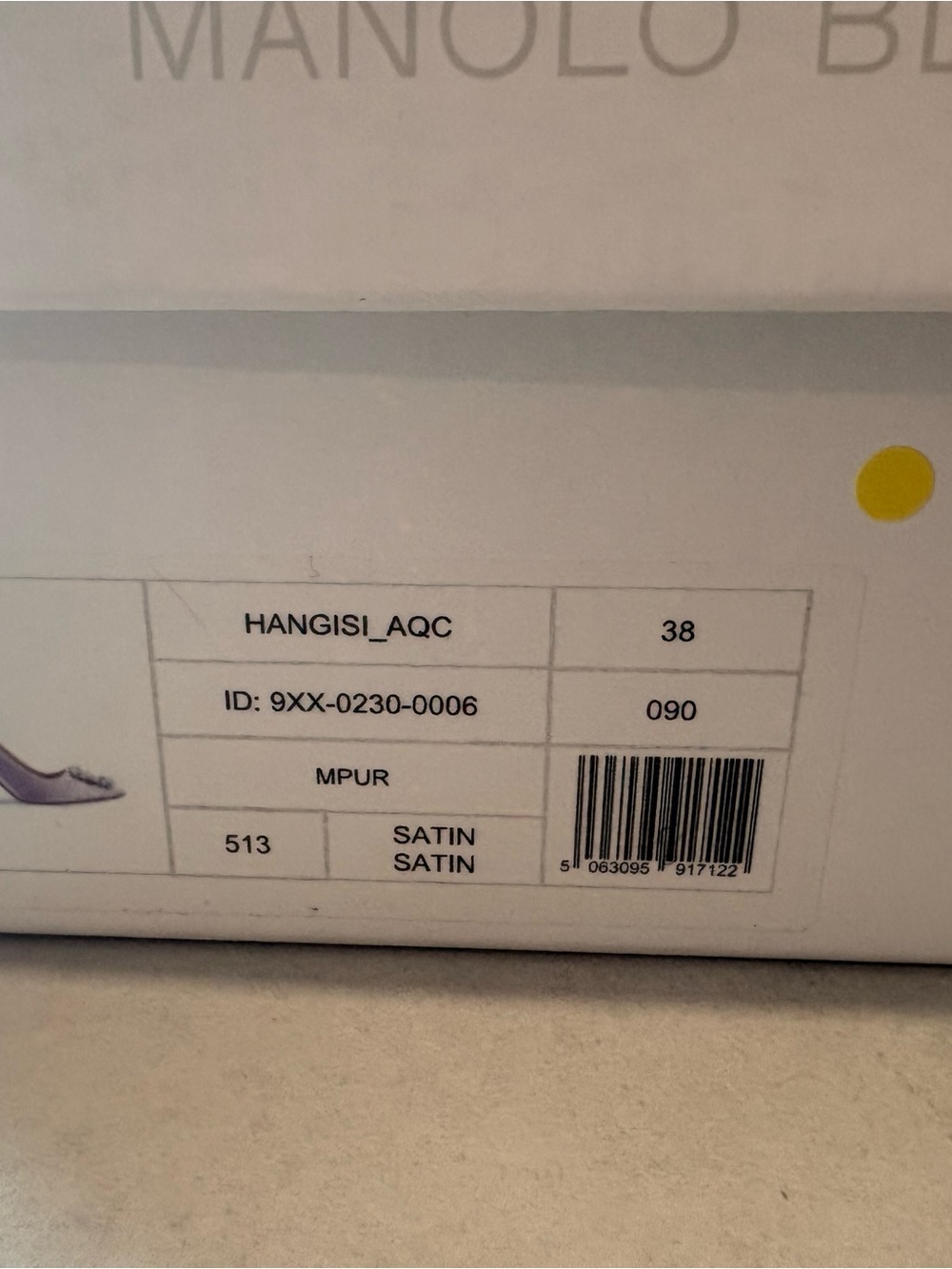 Manolo Blahnik Purple Satin Crystal-Embellished Pumps - Picture 6 of 8
